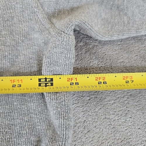 Tommy Hilfiger Pullover Herren XL grau Schalkragen Langarm Strick Preppy Freizeit - Bild 4 von 6