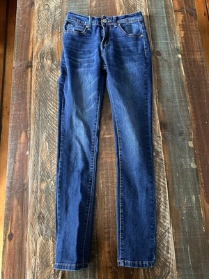 Morph Pillow Women s Junior 3 Medium Wash Denim Straight Leg Jeans