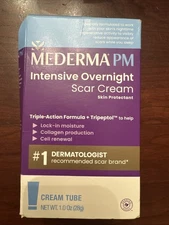 Mederma PM Intensive Overnight Scar Cream - 1oz Exp 2027+