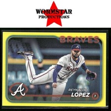 2024 Topps Update #US15 Reynaldo Lopez Yellow Atlanta Braves