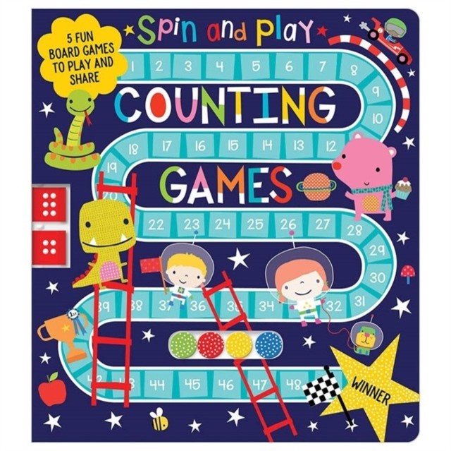 Spin and Play Counting Games (Hardback Book)