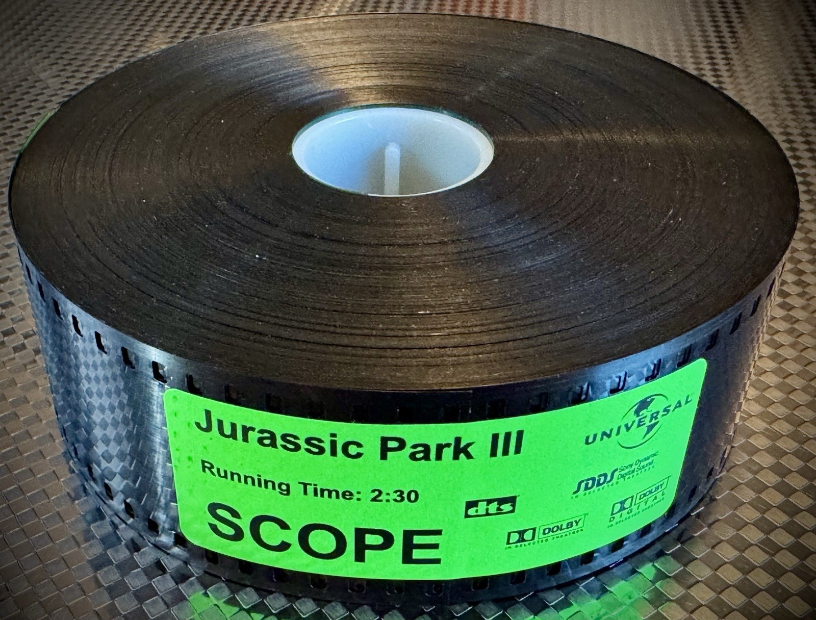 🦖 Jurassic Park III (2001) - 35mm Movie Film Trailer - SCOPE