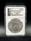 2011 eagle S$1 Eagle 25th Anniversary Early Releases NGC MS69 US Coin J47