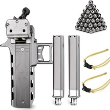 Aluminum Alloy Automatic Slingshot for Adults Target Practice And Hunting