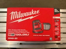 Milwaukee 2648-20 M18 7000-12000 OPM Variable Speed 5" Random Orbit Sander NEW