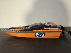 LEGO CITY 4x4 With Powerboat Set #60085 Complete Peeling/Missing Decals
