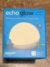 Amazon Echo Glow - Multicolor Smart Lamp For Your Echo Works W/Alexa Brand New