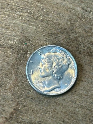 1942D Mercury Dime BU
