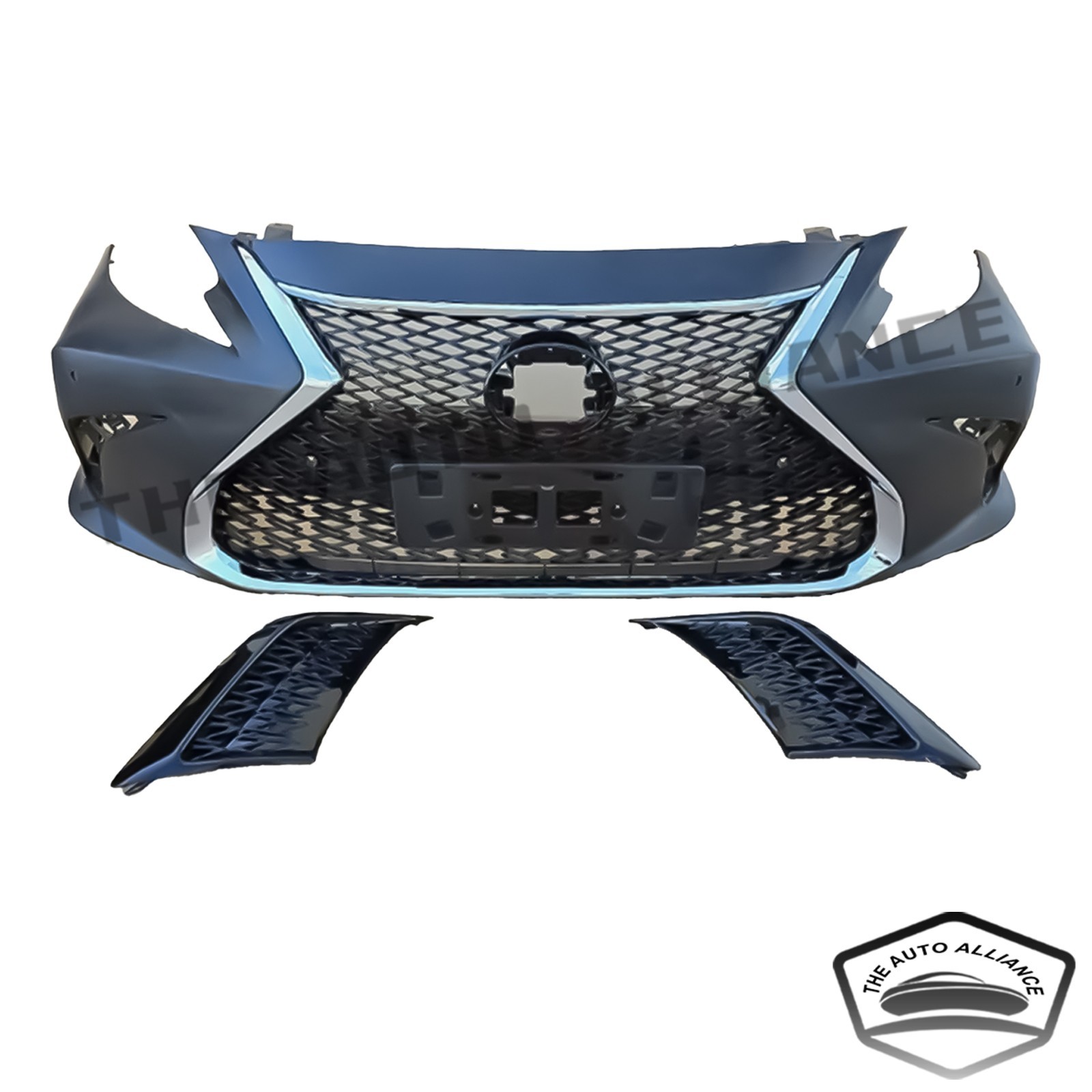 For 2016-2018 Lexus ES350 ES300h Conversion to 2019 Sport Style Front Bumper Kit