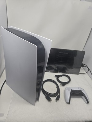 PlayStation 5 Original Digital - 825GB Console -  White Controller 