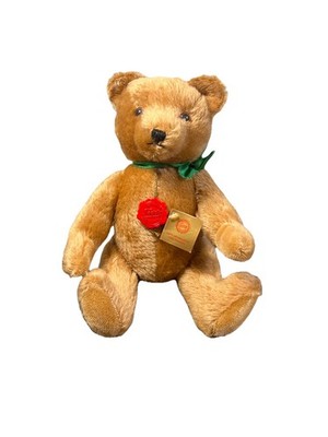 HERMANN Kuschelテディベアー Vintage Hermann Teddy Original Bear 14” West Germany Jointed w