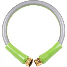 Short Garden Hose 2ft x 5/8",Leader Hose for Hose Reel Faucet,Short RV Water ...