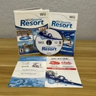 Wii Sports Resort Nintendo Wii CIB Complete W/ Manual & Inserts Tested & Working