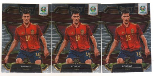 2020 Panini Select UEFA Euro Rodrigo Rodri RC Spain #35 Card