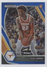 2021 Panini Prizm Draft Picks Variation Blue 122/199 Kai Jones #14 Rookie RC g2u