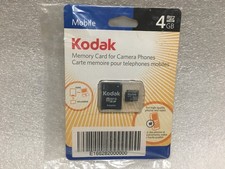 Kodak Memory Card for Camera Phones 4GB Micro SDHC Adapter