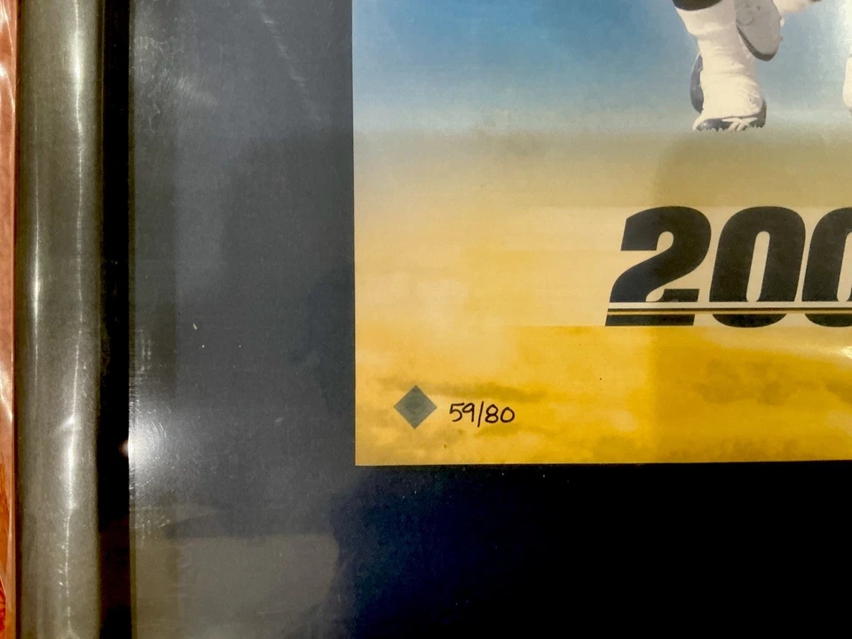 Cuadro LE 2006 San Diego Chargers Pro Bowl Selections #59/80 Autenticado Foto 4 de 4