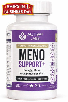 Menopause Support Estrogen-Free w/ prebiotics & probiotics 90 ct Activa Labs