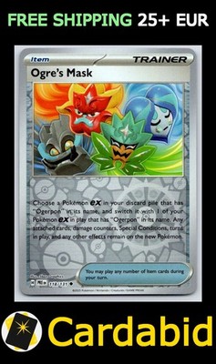 Ogre's Mask - PRE #118/131 SV: Prismatic Evolutions Reverse Holo NM