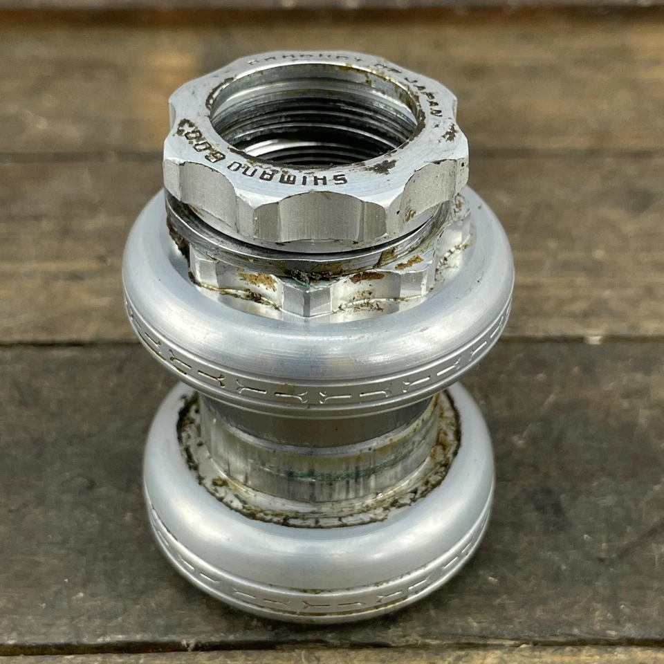 Vintage Shimano 600 1" Threaded Headset Japan Road Bike 26.4mm 70s 80s Arrow - Image 4 of 4