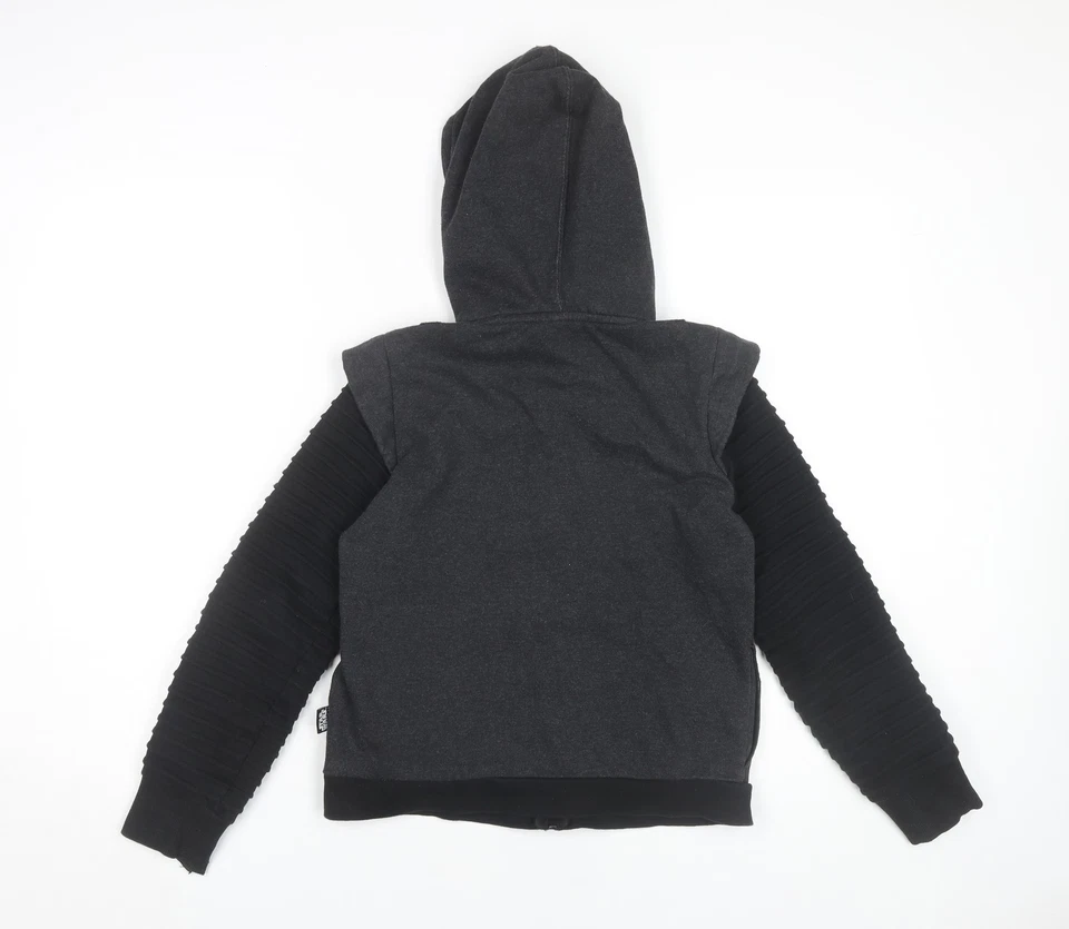 Disney Store Star Wars Niños Negro Cremallera Completa Sudadera con Capucha 9-10 Años Kylo Ren Foto 3 de 4