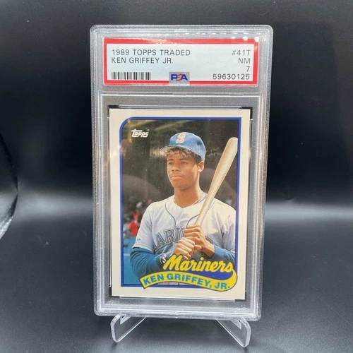 1989 Topps Traded - Ken Griffey Jr #41T PSA 7