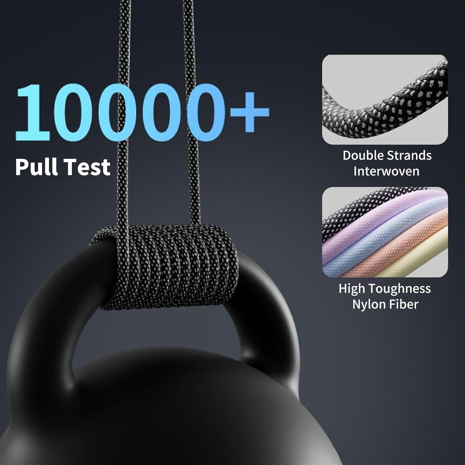 USB-C to Lightning Magnetic Coiled Charging Cable 1.2m, 27W High-Speed Charging — image 6