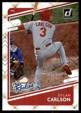 2021 Donruss The Rookies Diamond Dylan Carlson #3
