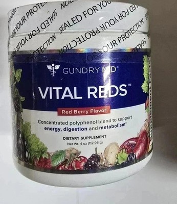 Authentic Gundry MD Vital Reds Energy & Powder 4ozZZZZ....\\..