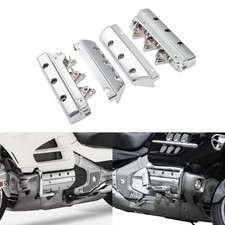 Pair Chrome Cylinder Head Valve Cover Fit for Honda Goldwing 1800 GL1800