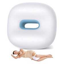 Knee Pillow for Side Sleepers, Large Comfortable Memory Foam Leg Pillow for Side