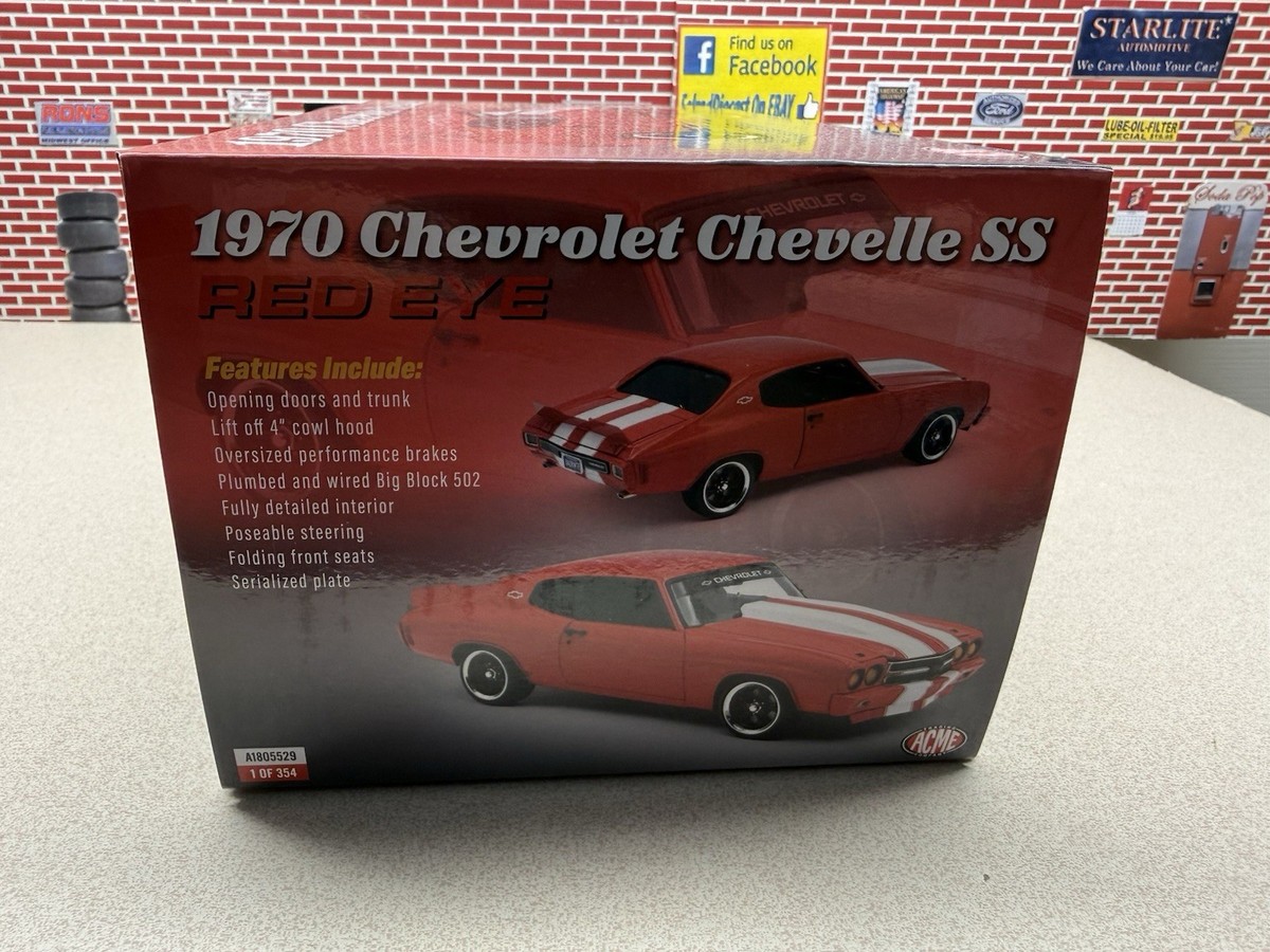 1/18 ACME 1970 Chevrolet Chevelle Red Eye SF Arrived SOLD OUT