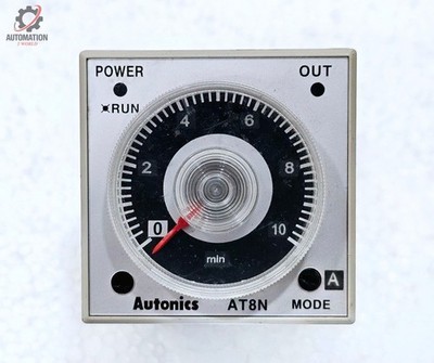 AUTONICS AT8N MULTI-FUNCTION ANALOG TIMER 3A 250V AC 50/60 HZ #2