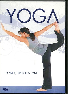 YOGA DVD - POWER, STRETCH & TONE WITH YOGA TEACHER CAROL JACKSON