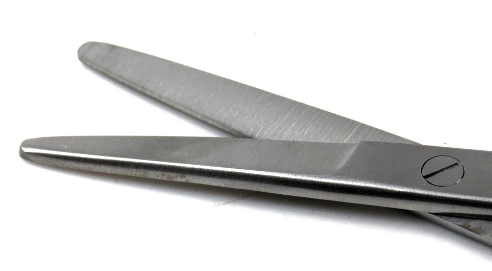 Universal Angled Scissor 5.5" Embroidery Surgical Utility Instruments Set of 10 - Image 4 of 4