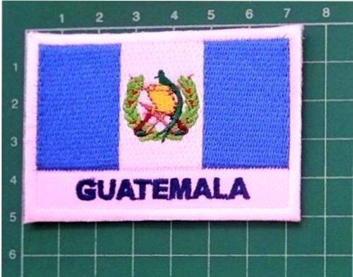 Flag of Guatemala Nation Central American Country Patches Emblem Logo 2 x 2.8... - Picture 1 of 1