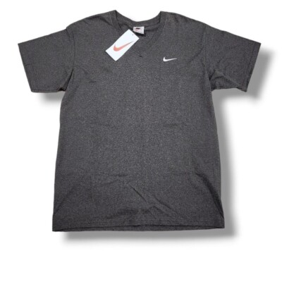 NIKE 90sTシャツ dead stock vintage NWT Vintage NIKE DEADSTOCK 90's GRAY VNECK SHIRT L LARGE | eBay