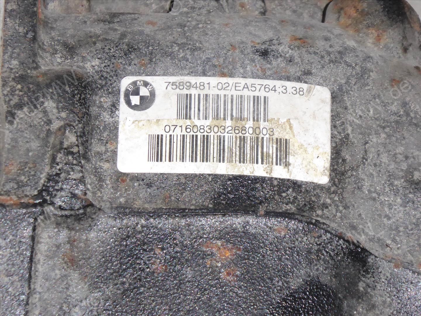 BMW 33107589482, 7589481 3.38 | eBay 