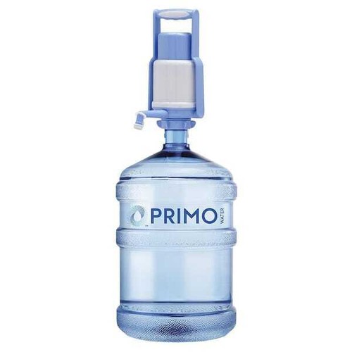 Primo Portable Jug Bottle Manual Pump Water Dispenser for 3 or 5 Gallon Jugs