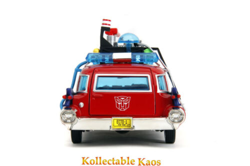 1:24 Jada - Hollywood Rides - Ghostbusters ECTO-1 X Optimus Prime Mash-up - Picture 3 of 7