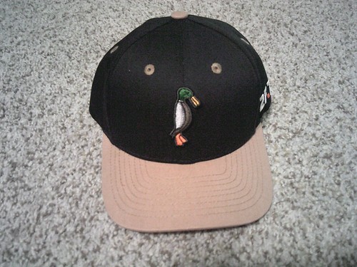 24.7 Kids Cap Hat Black Tan Snapback NEW