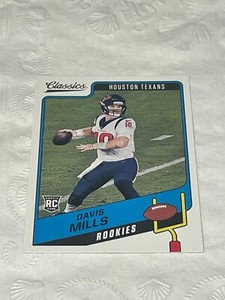 Davis Mills 2021 Panini Classics Rookie #172 Houston Texans RC