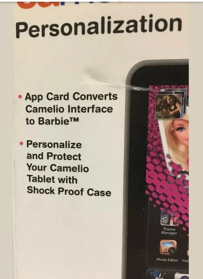 Vivita Camelio Personalization Kit Barbie NEW w/ Case, App Card & Cloth - Image 2 of 4