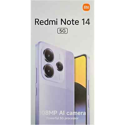 Xiaomi Redmi Note 14 5G 256GB Smartphone Coral Green Grün Neu OVP