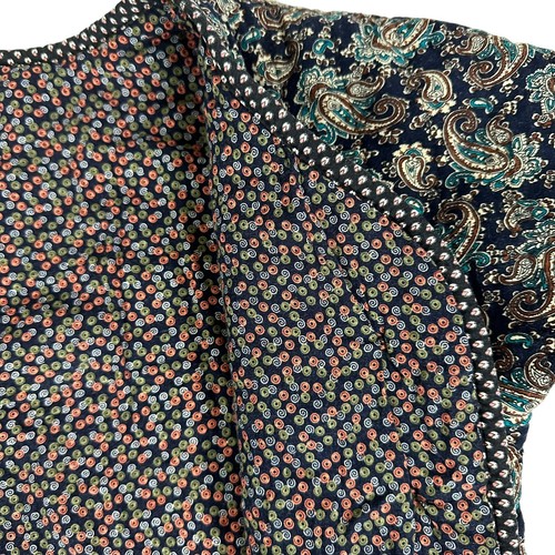 Chaqueta reversible ligera acolchada con botones azul marino cachemira para mujer - Imagen 4 de 20