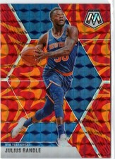 19-20 Mosaic Reactive Orange #81 Julius Randle Base Knicks