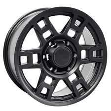 Toyota TRD Style Wheel 17" x 9 Matt Black Rims 1 pcs