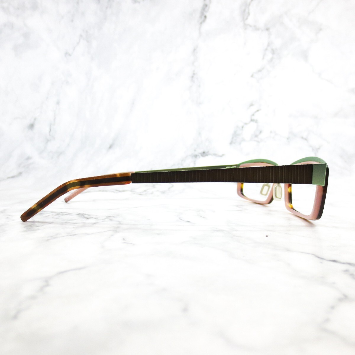 Jörgen Vesterby Danish Eyewear Women\'s Oval Metal Glasses Frames Only Danish Eyewear Jorgen Vesterby M.761 C.1070 Eyeglasses  main image 2