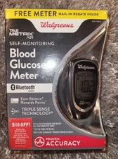 True Metrix Air Self Monitoring Blood Glucose Monitor NEW Bluetooth Smart