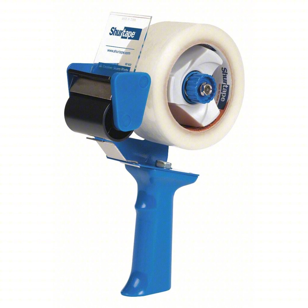 Packing Tape Dispenser Gun Lightweight Industrial Side Load Package Seal Ship-image